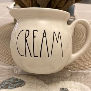 Rae Dunn CREAM with dimples